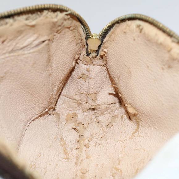 LOUIS VUITTON Monogram Pochette Cosmetic PM Cosmetic Pouch M47515 LV Auth bs8716 - Picture 9 of 16